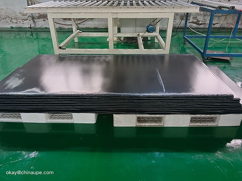 Black UHMW Plastic Sheets 4x8 factory