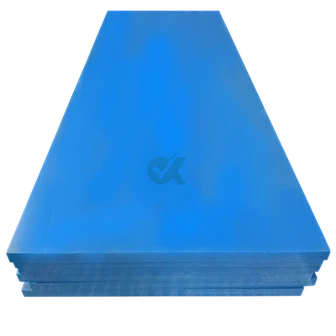 Feuille de plastique haute densité